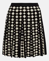 Tory Burch Minigonna in jacquard a pois Multicolore