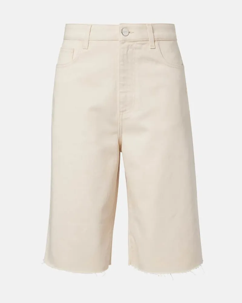 Róhe RÃ³he Bermuda di jeans Beige