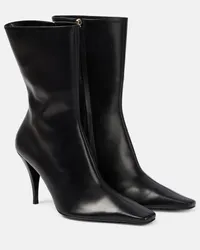 The Row Stivaletti Shrimpton in pelle Nero