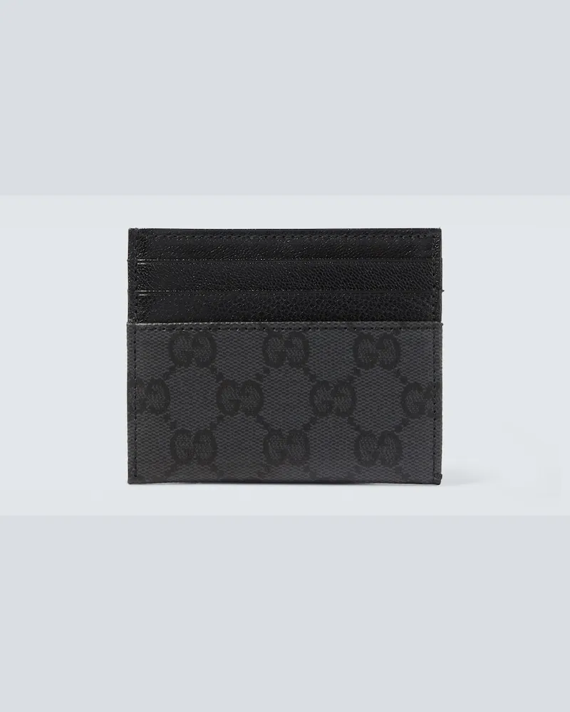 Gucci Portacarte Essence Classic GG in canvas Nero