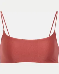 JADE SWIM Top bikini Muse Scoop Rosa