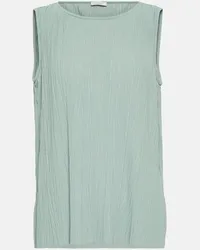 Max Mara Leisure - Top Dyser plissé in jersey Verde