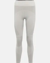 adidas Leggings TrueStrength a vita alta Grigio