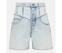 Shorts di jeans Oreta a vita alta