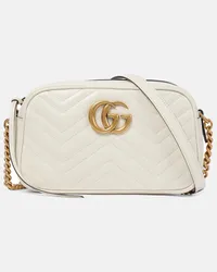 Gucci Borsa GG Marmont Small in pelle Bianco