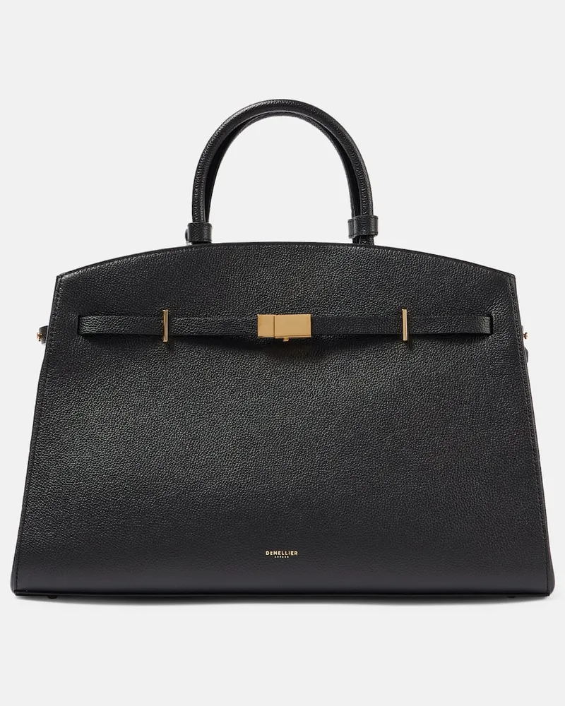 DeMELLIER Borsa Hudson Small in pelle Nero