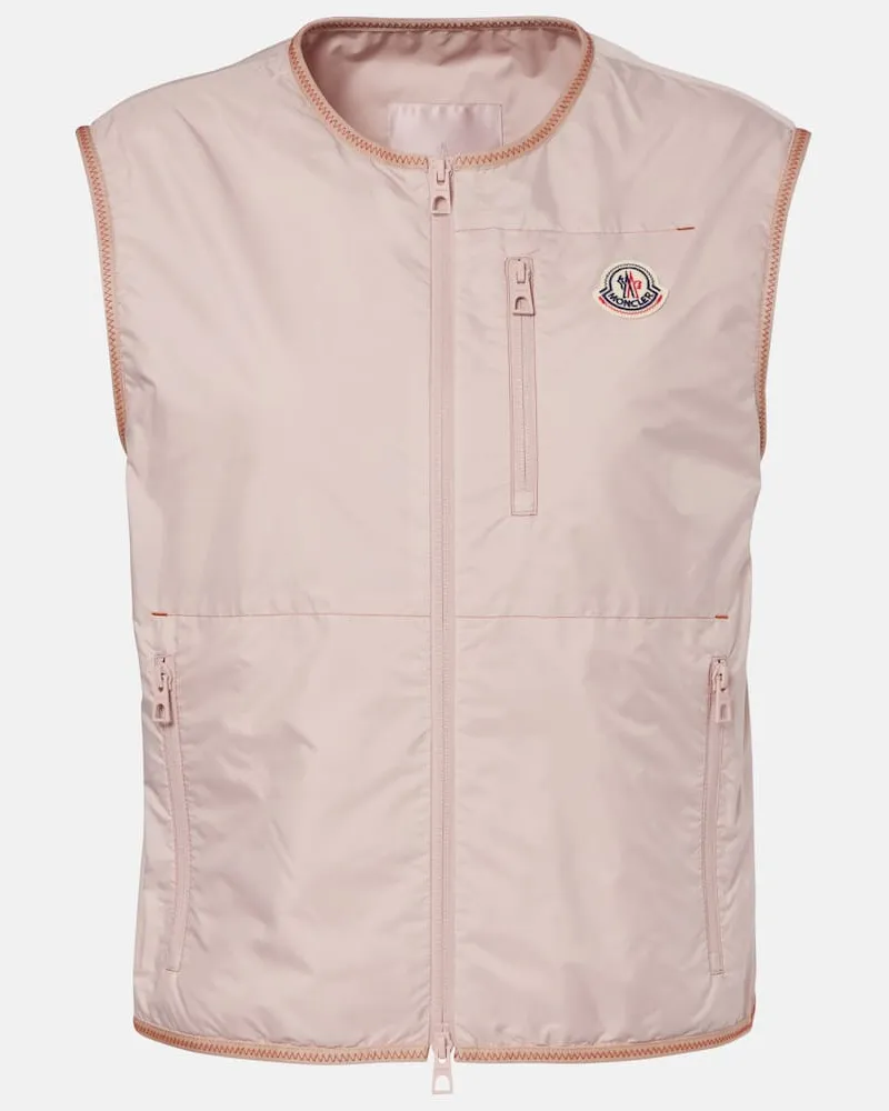 Moncler Gilet tecnico Alshain Rosa
