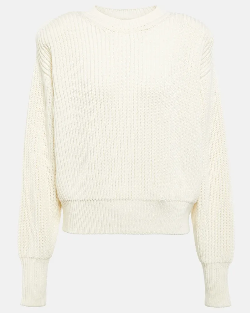 WARDROBE.NYC x Hailey Bieber - Pullover HB in lana Bianco