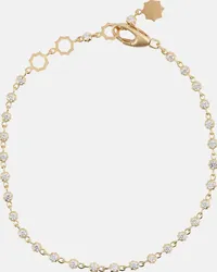 Jade Trau Bracciale Small Sophisticate Line in oro 18kt con diamanti Oro