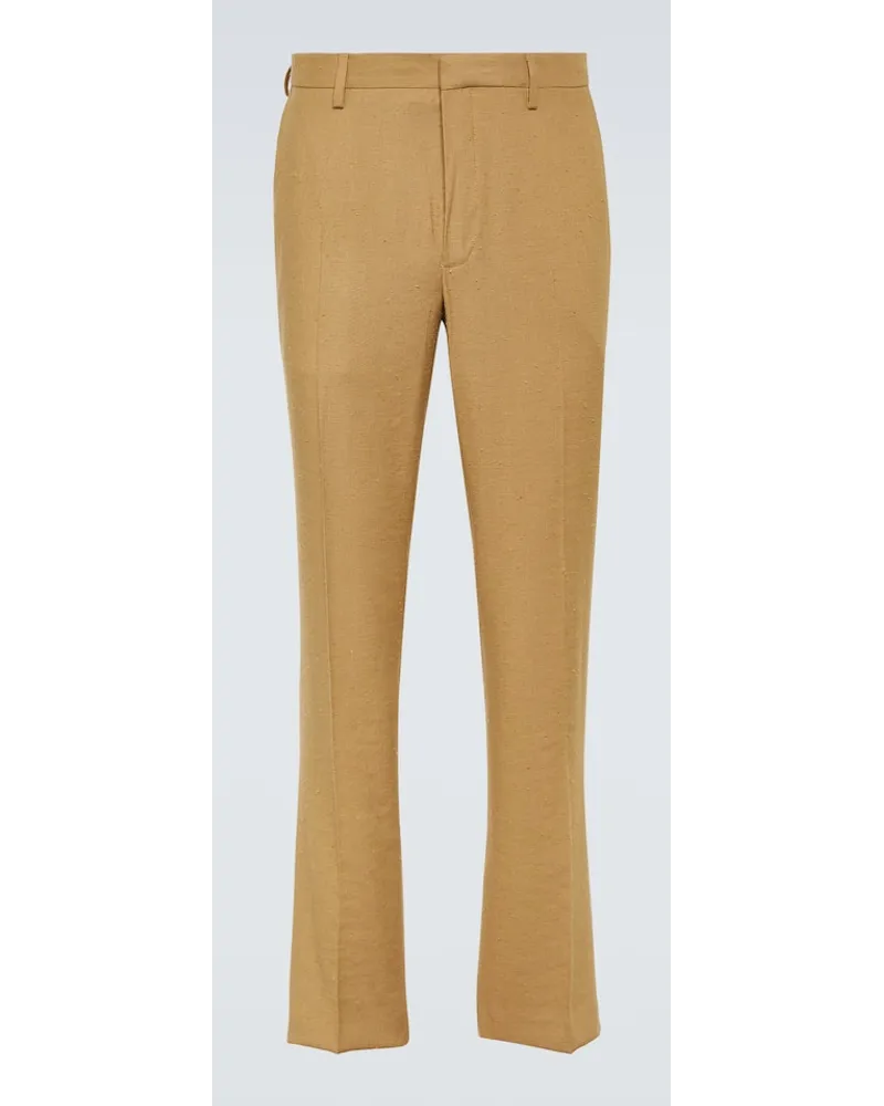 Dries van Noten Pantaloni Patrino Marrone
