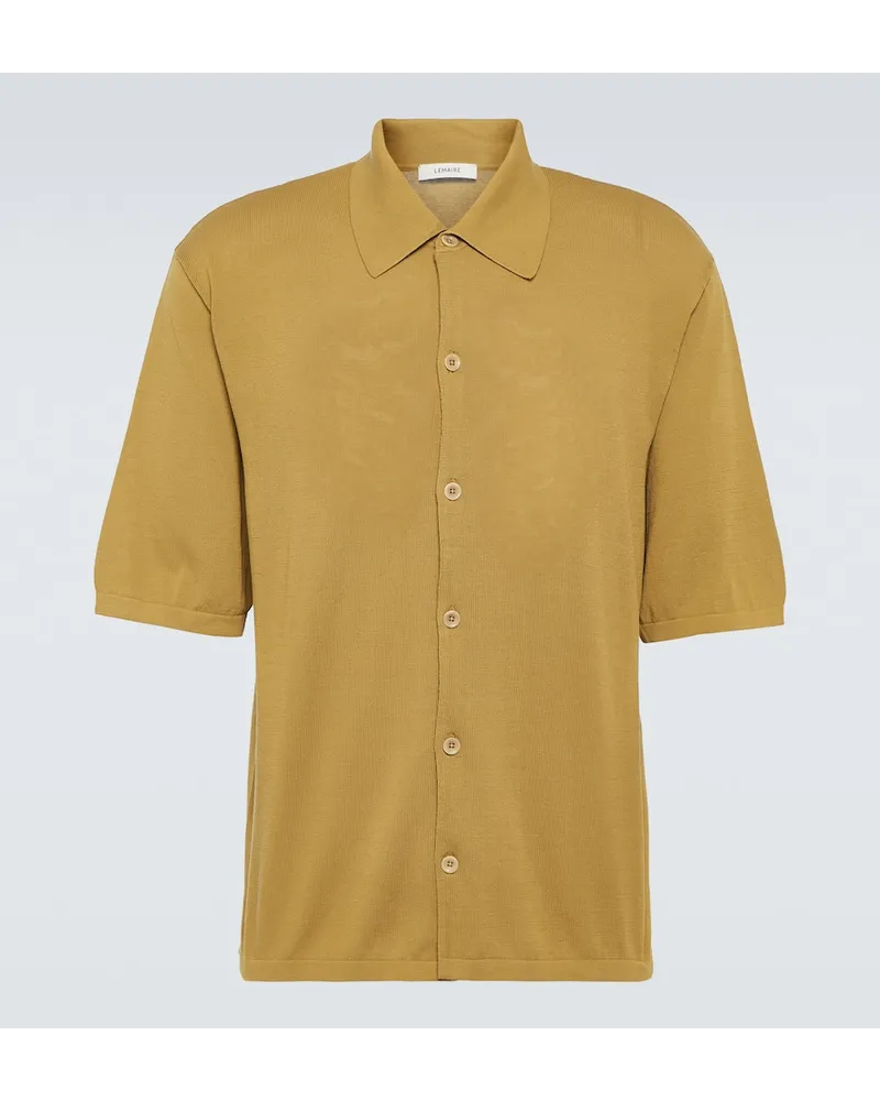 Christophe Lemaire Polo in cotone Giallo