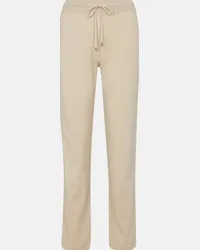 Loro Piana Pantaloni Merano in cashmere Beige