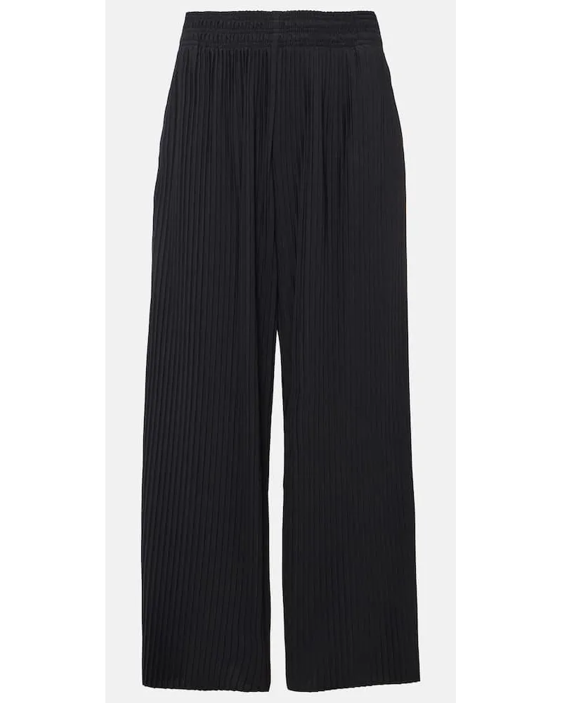 Max Mara Pantaloni Rolanda a gamba larga Nero