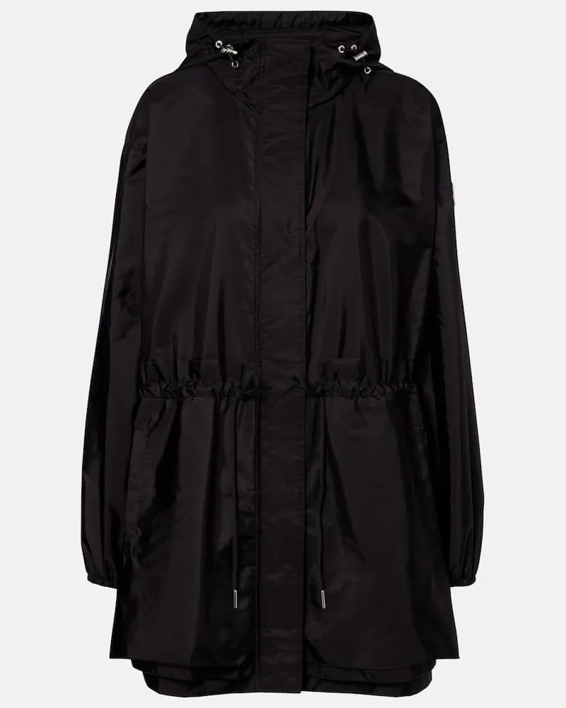 Moncler Parka Weteau con cappuccio Nero