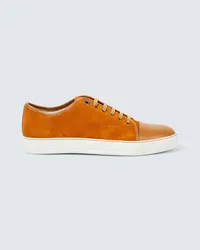 Lanvin Sneakers DBB1 in suede e pelle Marrone