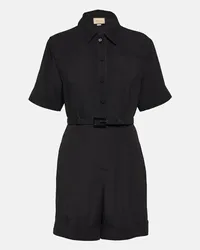 Gucci Jumpsuit corta Nero