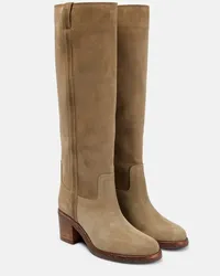 Isabel Marant Stivali Seenia in suede Beige