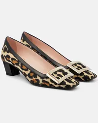 Roger Vivier Pumps Belle Vivier con stampa leopardata Multicolore