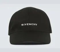 Givenchy Cappello da baseball in misto cotone Nero