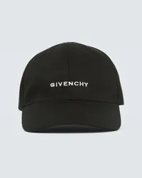 Givenchy Cappello da baseball in misto cotone Nero