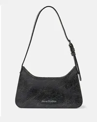 Acne Studios Borsa a spalla Platt Micro in pelle Nero