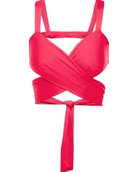 Magda Butrym Top bikini Rosa