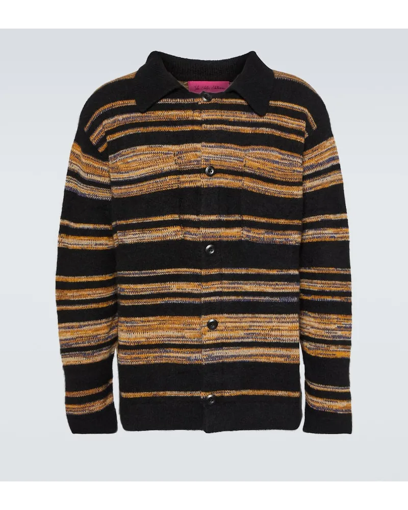 The Elder Statesman Cardigan in cashmere e cotone Multicolore