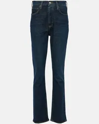 AGOLDE Jeans slim Freya a vita alta Blu