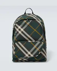 Burberry Zaino Burberry Check Verde