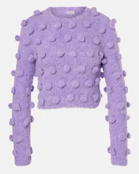 Loewe Pullover cropped Viola