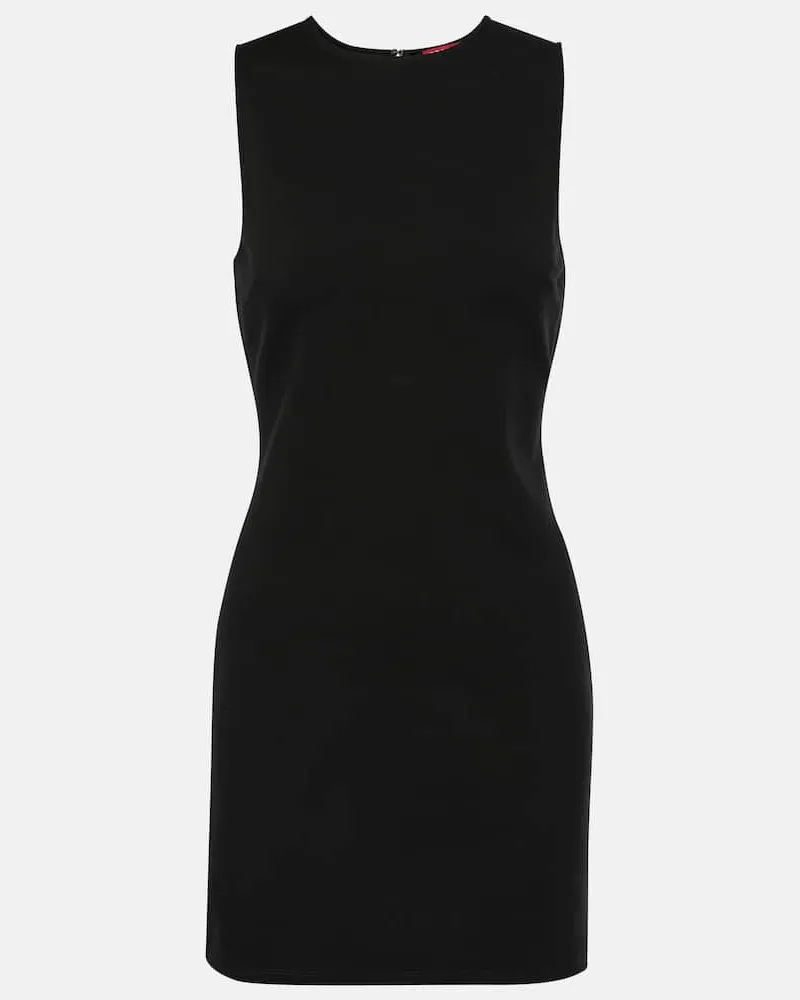 STAUD Abito corto stile blazer Nero