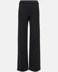 Max Mara Leisure - Pantaloni Visone in lana Nero