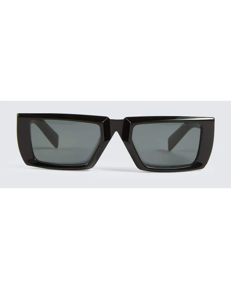 Prada Occhiali da sole in acetato Verde
