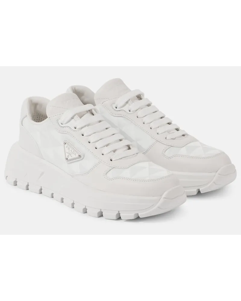 Prada Sneakers Prax One con pelle Bianco