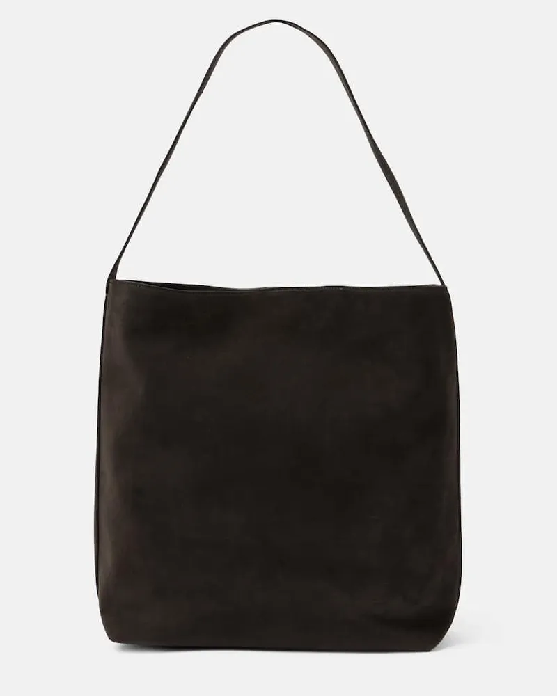 Aesther Ekme Secchiello Sac Large in suede Marrone