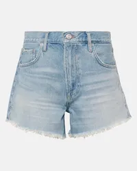 Frame Denim Shorts di jeans Le Super High Blu