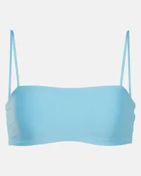 Loro Piana Top bikini a fascia Blu