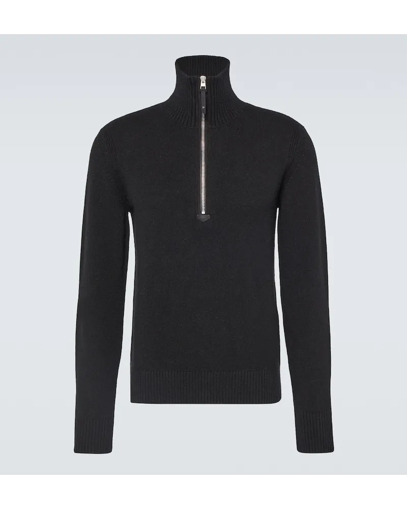 Tom Ford Pullover in misto lana e cashmere Nero