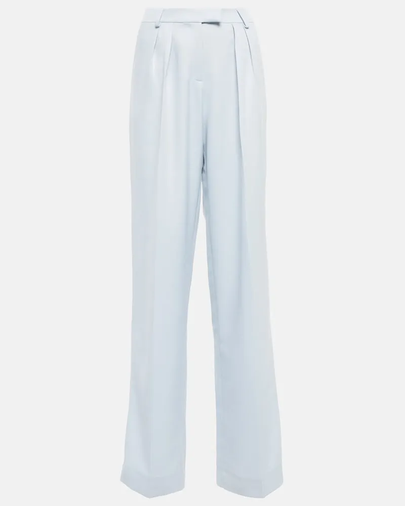Aya Muse Pantaloni Auri con pinces Blu