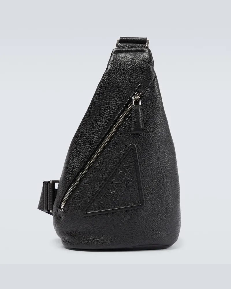 Prada Borsa a tracolla in pelle Nero