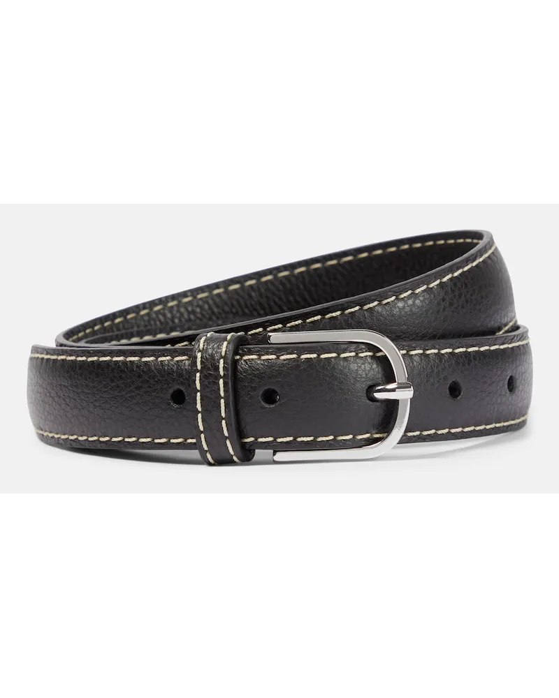 Totême Cintura in pelle Nero