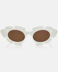 Loewe Paula's Ibiza - occhiali da sole cat-eye Bianco