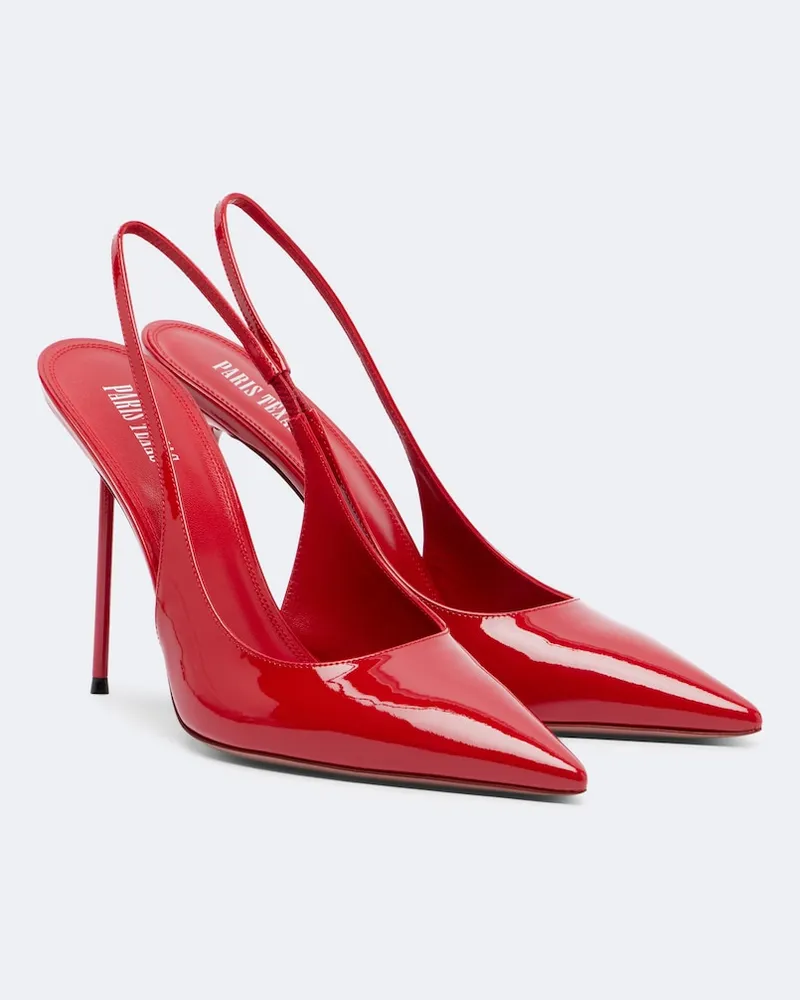 Paris Texas Pumps slingback Lidia in pelle Rosso