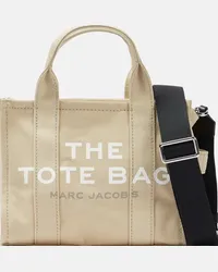 Marc Jacobs Borsa The Small in canvas Beige