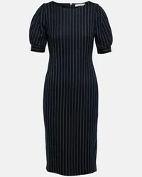 Max Mara Abito midi Tunica in misto cotone Blu