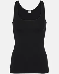 Totême Tank top in jersey Nero