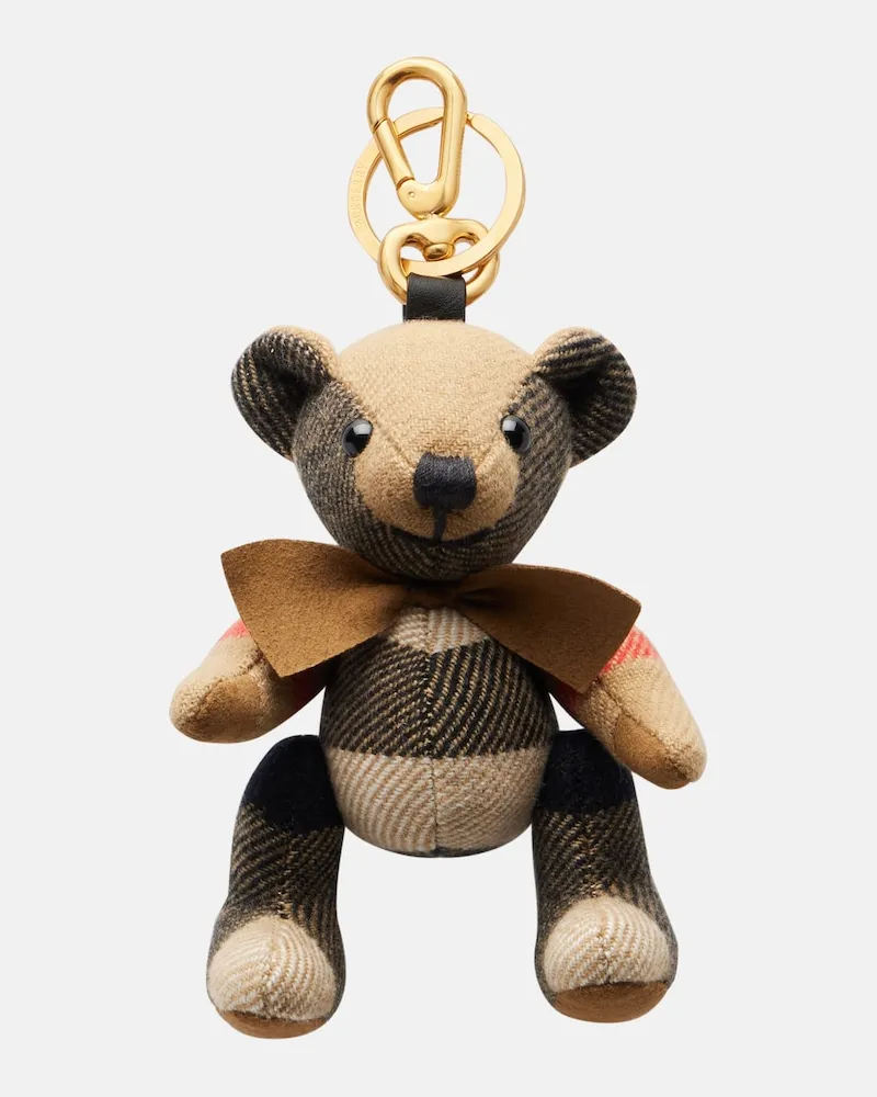 Burberry Charm per borse Thomas Bear Marrone
