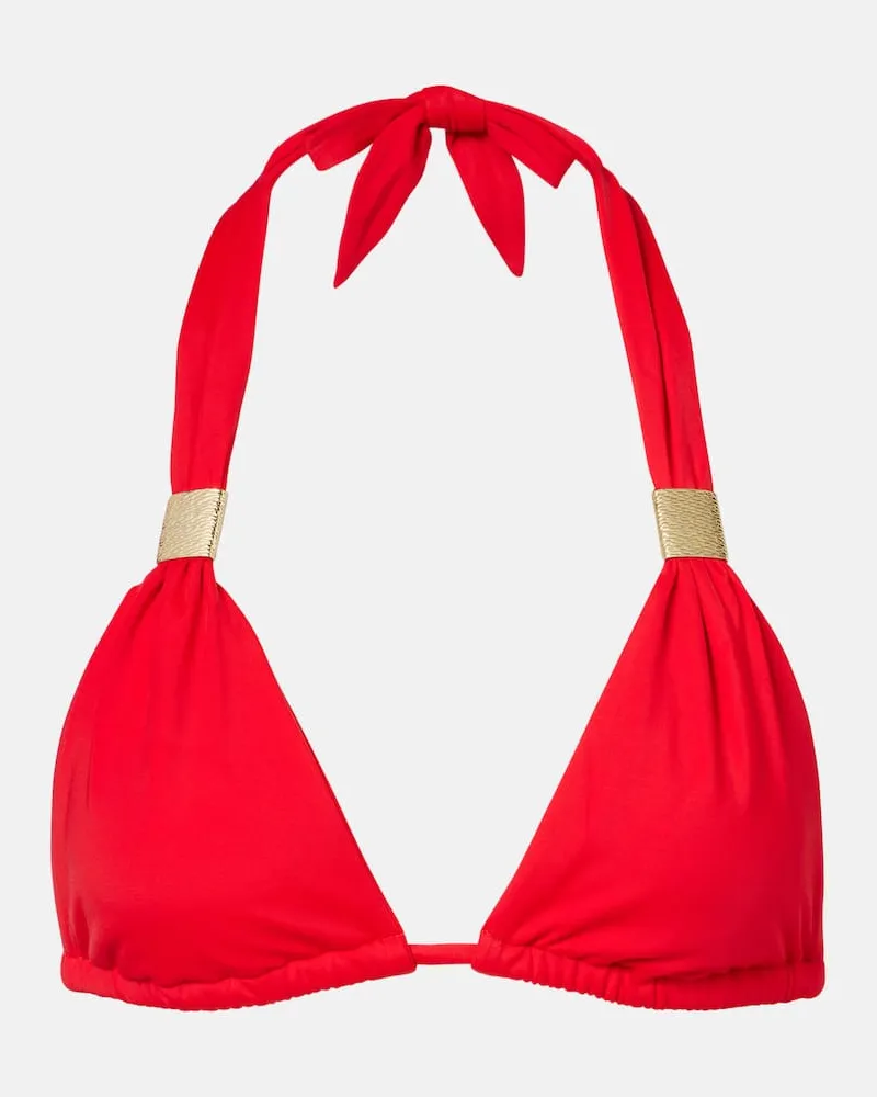 Heidi Klein Top bikini Petalia Rosso
