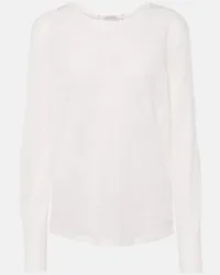 Dorothee Schumacher Top Natural Ease in canapa Bianco