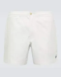 Ralph Lauren Shorts Prepster in misto cotone Bianco